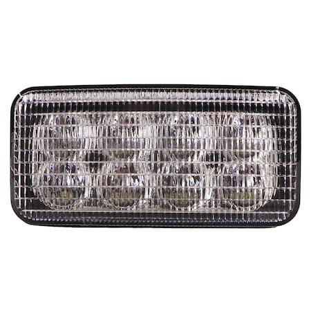 Industrial LED Flood Beam Front Cab Light Fits Kubota Skid Steers 3200 Lumens